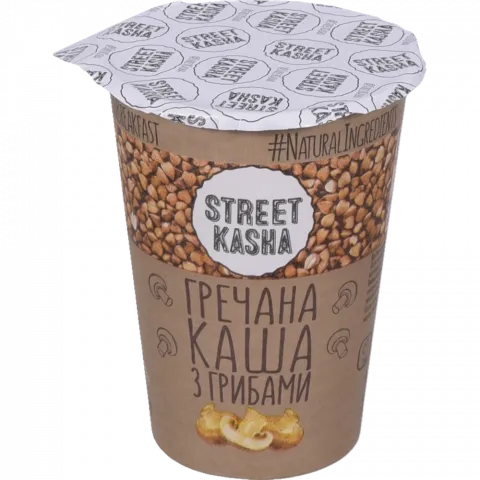 Каша гречана Street Kasha 50 г стак. з грибами