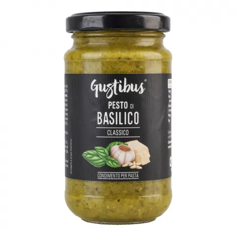 Соус Gustibus 190 г скл. Песто з базиліком