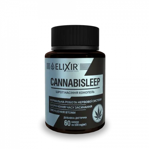Добавка дієтична Еліксир CANNABISLEEP 60