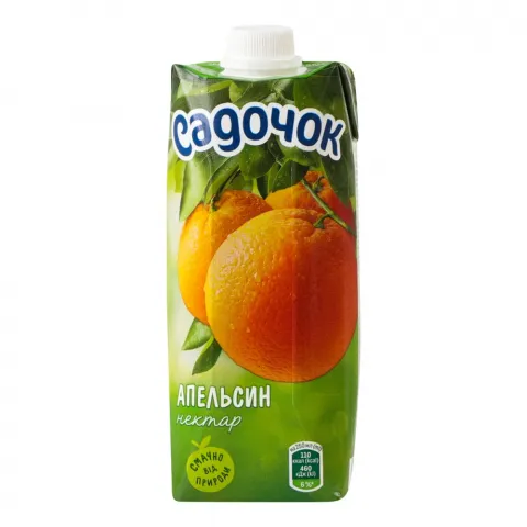 Нектар Садочок 0,5 л Апельсин