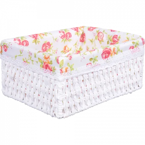 Коробка меблева з тканиною 26x20x12 см арт. SY17809-28 Marine И529
