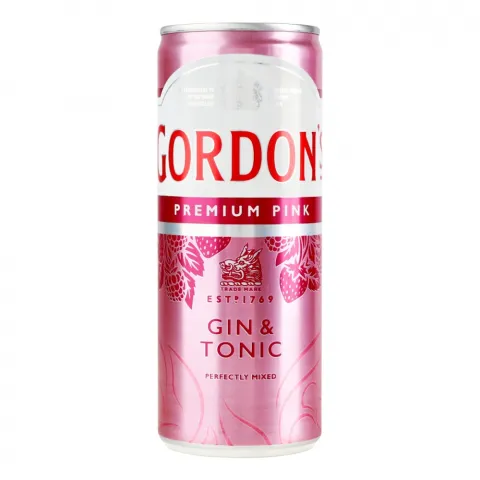 Напій алк. Gordon`s 0,25 мл з/б Pink Gin-Tonic