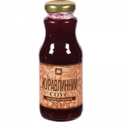 Соус Єврогруп 250 г Журавлинний