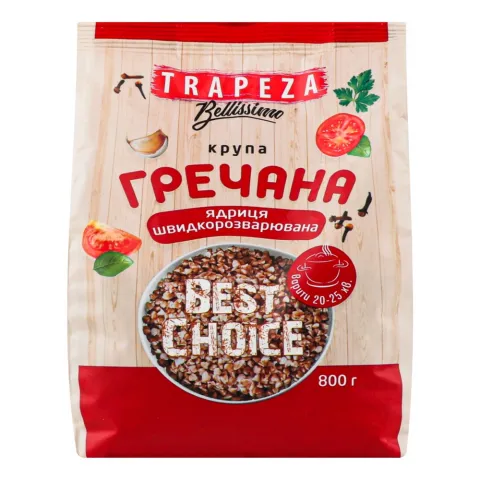 Крупа Трапеза 800 г Гречана