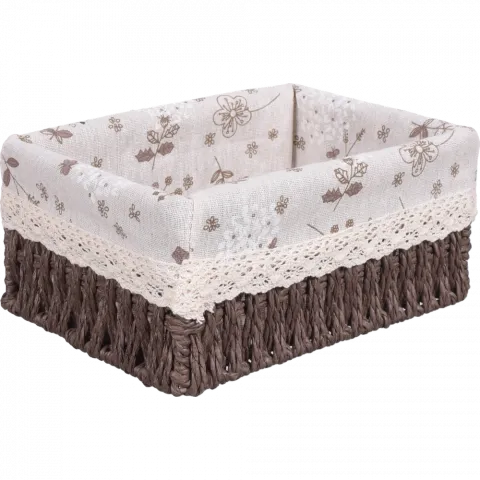 Коробка меблева з тканиною 22x16x10 см арт. SY17809-29 Floral И567