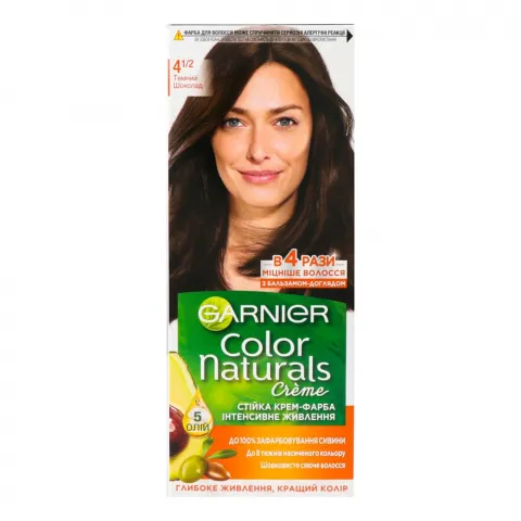 Фарба Garnier Color Naturals 4 1/2 Темний шоколад