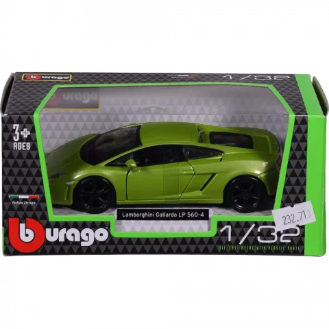 Іграшка Автомодель Lamborghini gallardo LP560 4 2008 асорті білий світло зелений металік 1:32 18 430