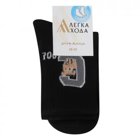 Шкарпетки дит. Легка Хода 9437 18-20 чорний