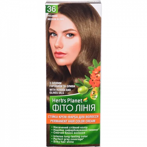 Фарба д/волосся Фіто лінія Herb`s Planet  36 Русявий