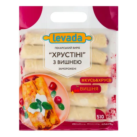 Хрустіні Левада 510 г з вишнею