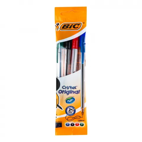 Набір ручок кулькових BIC Cristal 4 шт. 8308621