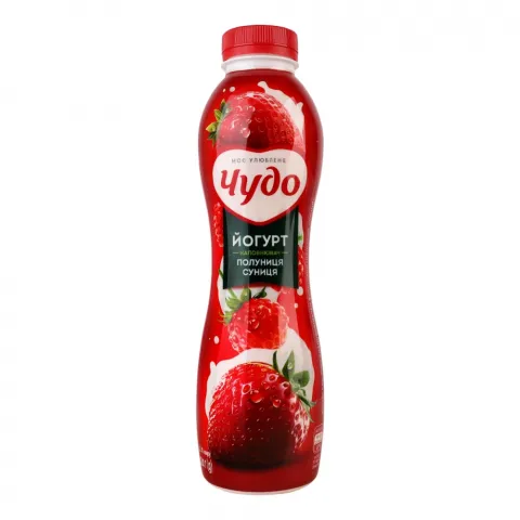 Йогурт Чудо 520 г 2,5 пл. Полуниця-суниця