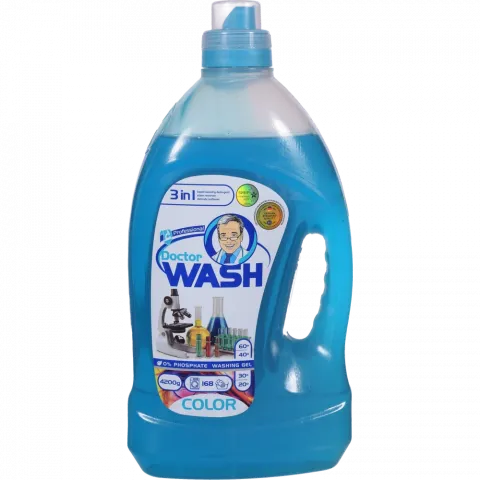 Гель д/прання Doctor Wash 4200 г д/кольорових речей