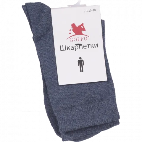 Шкарпетки чол. Golfo Comfort 12003 1117 25 джинс