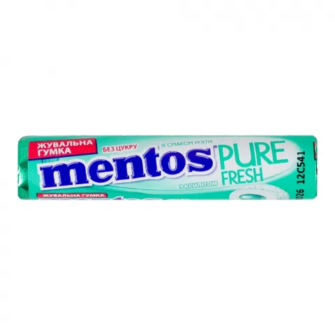 Жув. гумка Ментос Pure fresh 15,75 г М`ята з ксилітом