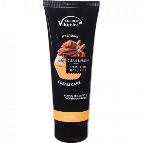 Крем-гель д/душу Energy of Vitamins 230 мл Cream cake