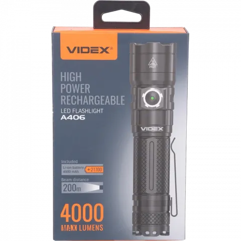Ліхтарик портативний Videx LED VLF-A406