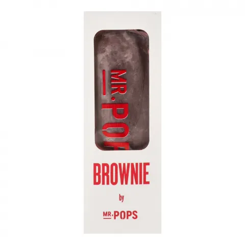 Десерт заморожений Mr.Pops 58 г Брауні солона карамель в молочному шоколаді