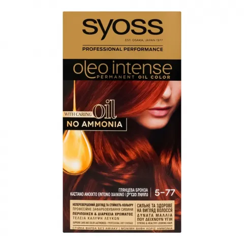 Фарба д/волосся Syoss Oleo Intense 5-77 Глянцева бронза