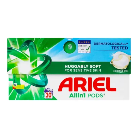 Гель д/прання Ariel авт. в розч. кап. Сенситив 30 шт.