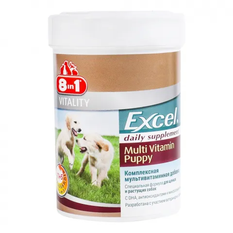 Вітаміни 8in1 Excel Multi Vit-Puppy 100 табл. д/цуценят 660433