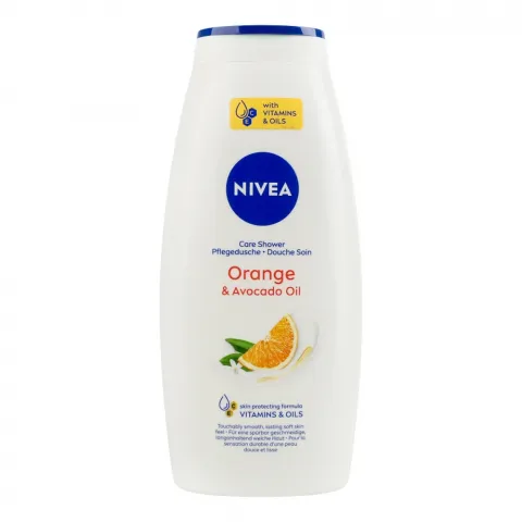 Гель-догляд д/душу Nivea 750 мл крем та апельсин