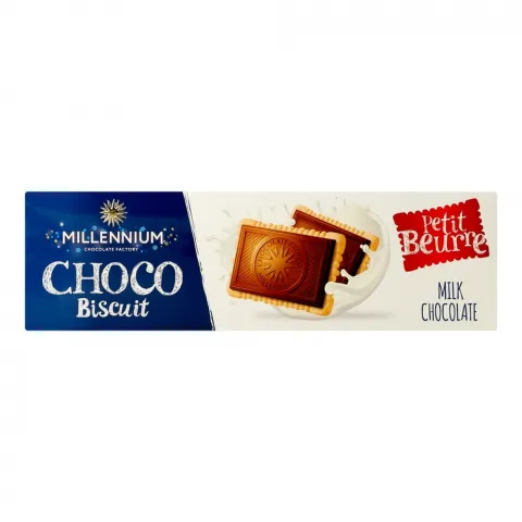 Шок Мілленіум 132 г Choco Biscuit Печиво з мол. шок.