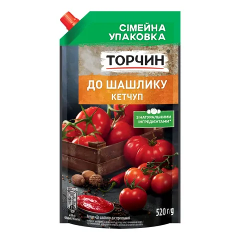Кетчуп Торчин 520 г до шашлику