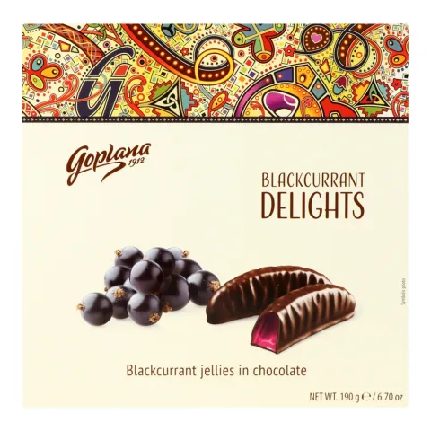 Желе Delights 190 г Смородина в шоколаді