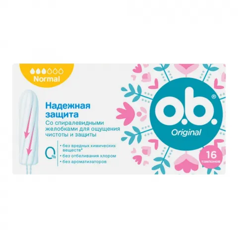 Тампони OB 16 шт. нормал