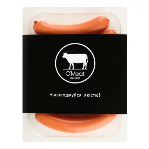 Сосиски Omeat 300 г з вершками в/ґ