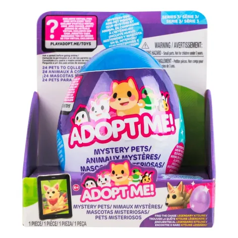 Іграшка-сюрприз в яйці Adopt Me! S3 Казкові Тварини AME0012 в асорт.