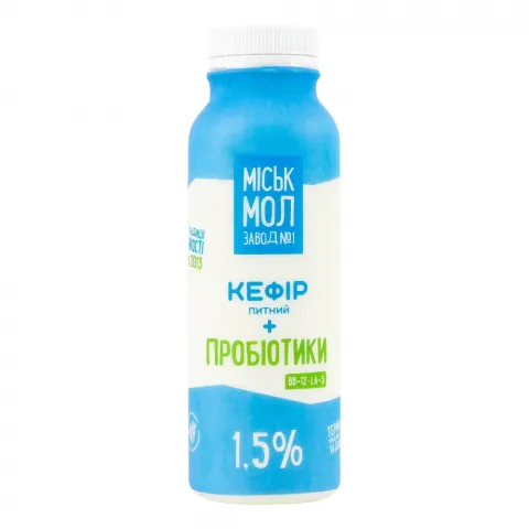 Кефір ММЗ 1,5 330 г + Пробіотики