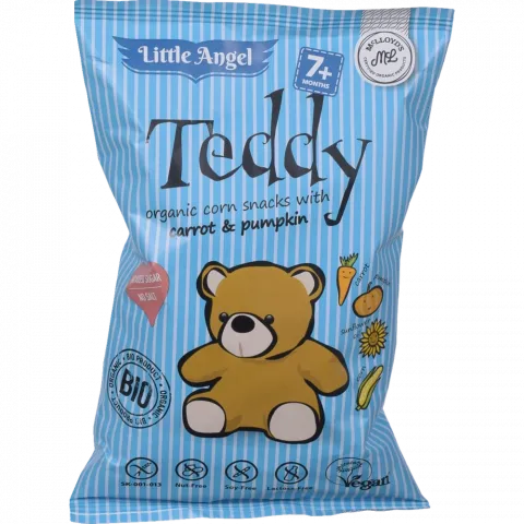 Кукурудзяні снеки Teddy 30 г органічні без глютену