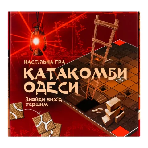 Настільна гра Strateg Катакомби Одеси розважальна укр. 30285