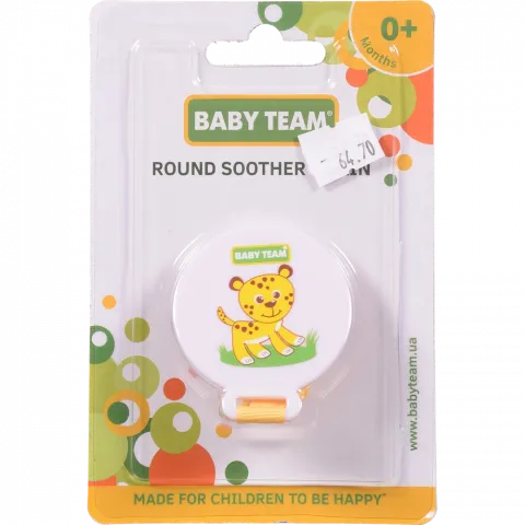 Ланцюжок Baby Team д/пустушки Джунглі 3331