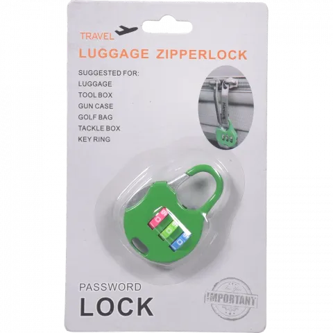 Замок для багажу, колір в асорт. арт. YM-3052 И521