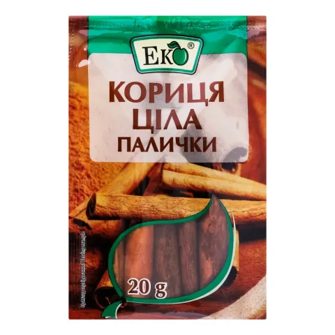Приправа Еко 20 г Кориця Ціла (паличка)