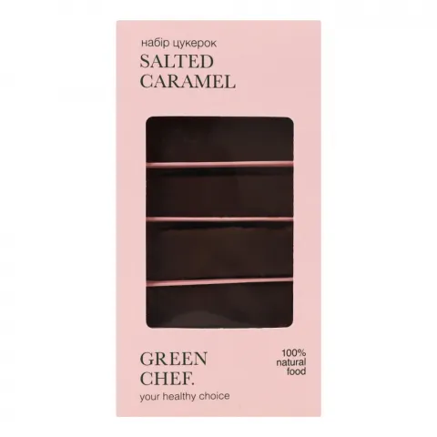 Набір цукерок Green Chef 180 г Salted Caramel