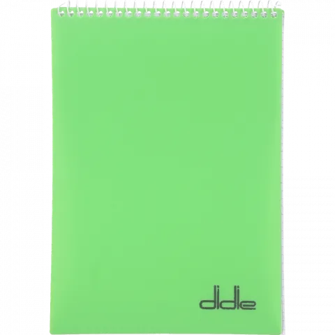 Блокнот Didie А5 80 арк. верхня спіраль ас.
