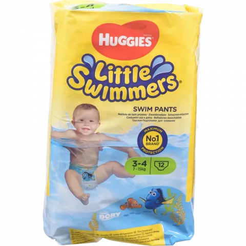 Підг. Huggies д/плавання Little Swimmers 12 шт. 3-4