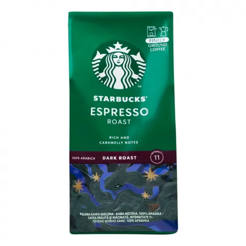 Кава Starbucks 200 г мел. Espresso Roast