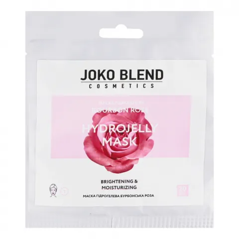 Маска д/обличчя Joko Blend 20 г гідрогелева Bourbon Rose